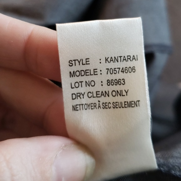 Theory Cotton/Nylon/Silk Kantari Button Dress - Picture 6 of 7